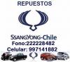 Repuestos ssangyong chile-repuestos opticos, parachoques